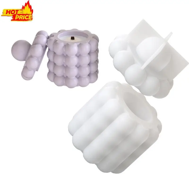 

Силиконовые свечи сосуды формы уникальные ручки для хранения ювелирных изделий для создания держателя ручки и ящиков для