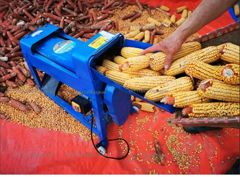 Small household electric corn sheller Farm corn sheller, thresher, corn stripper 220V 1PC