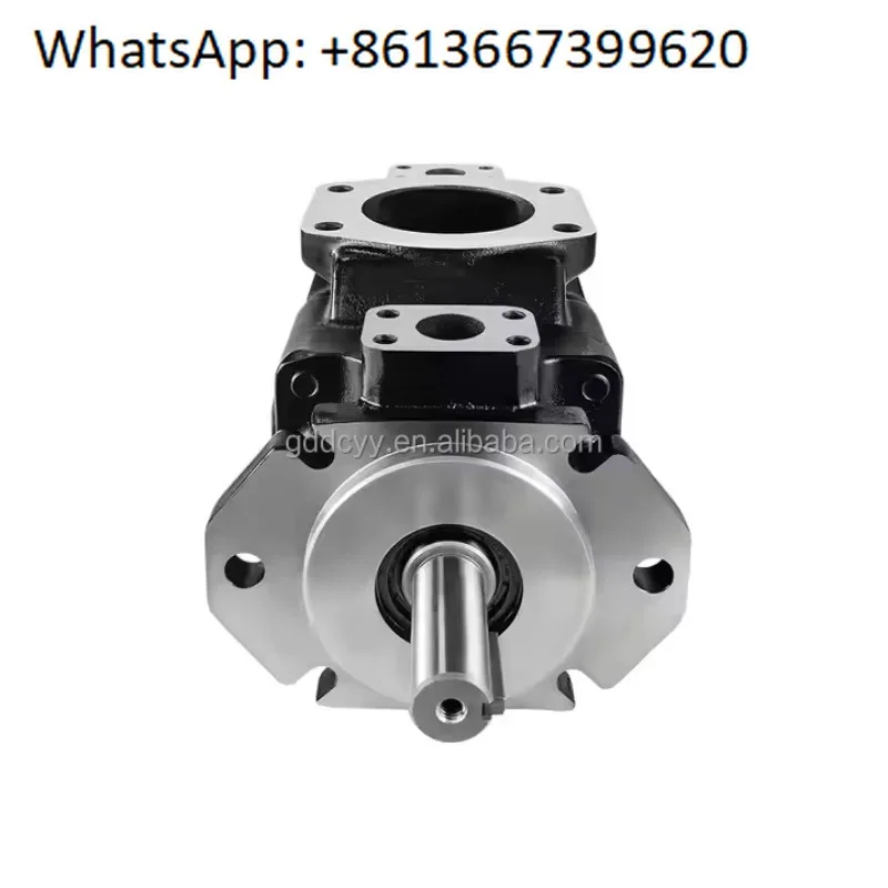 The hydraulic triple pump T6EEC-042/045/050/052/054/057/062/066/072/085-050-025-2R02-A1M0 can replace the Deniso-n vane pump.