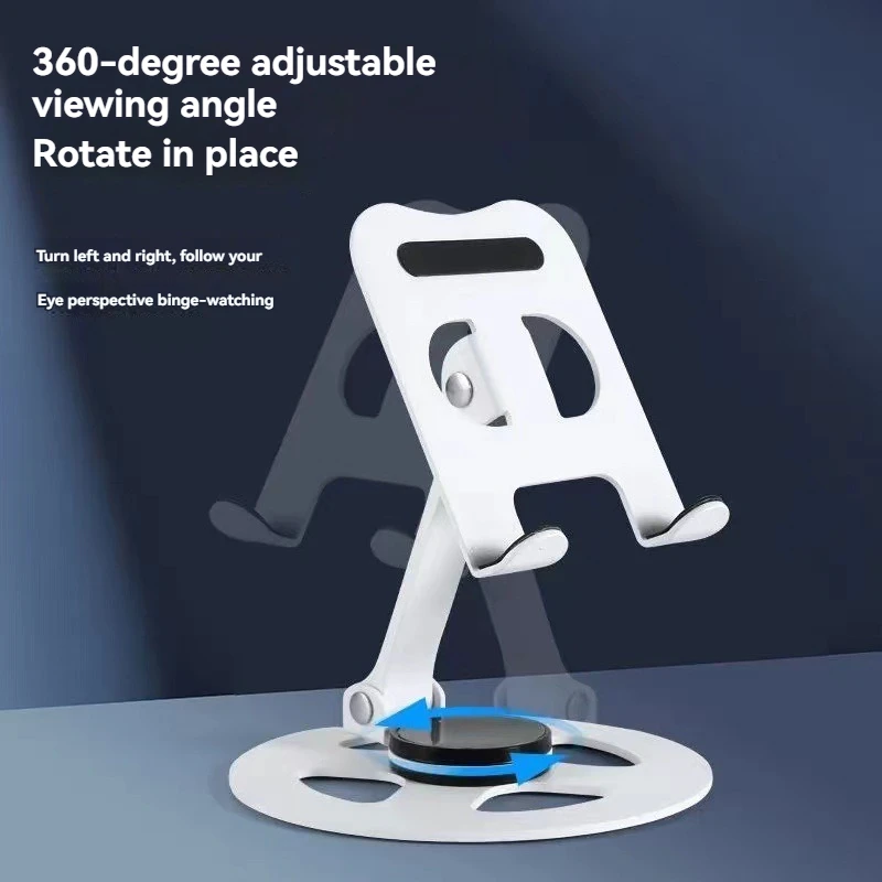 วงเล็บแท็บเล็ตTelescopicชั้นโต๊ะพับวงเล็บหมุนMechanical SoundปรับความสูงสําหรับIPhoneสําหรับIPadแท็บเล็ต