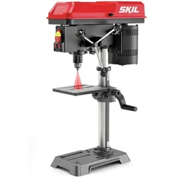 6.2 Amp 10 In. 5-Speed Benchtop Drill Press with Laser Alignment & Work Light