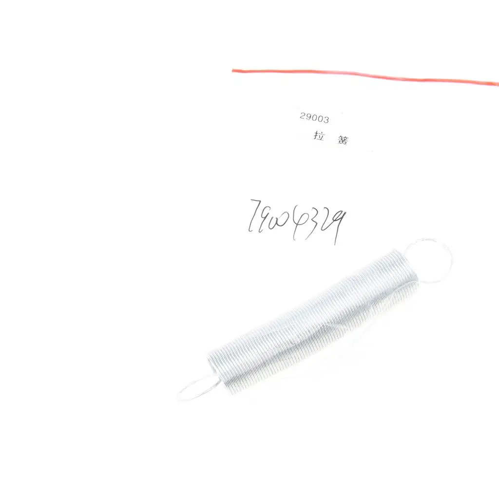 Stable Iron Tension Spring Small Silver Extension Coil Physics Teaching Equipment for Lab Tests and Classroom Training