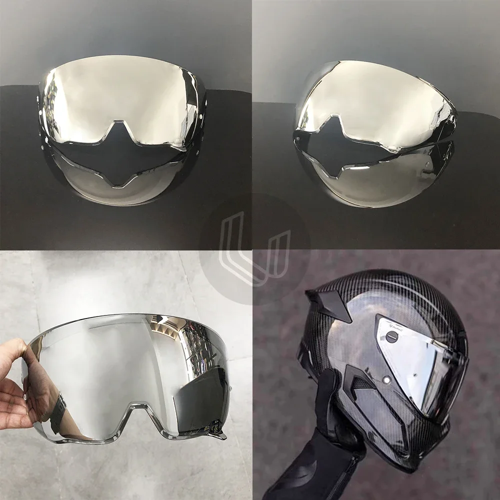 Motorcycle Helmet visor Goggles lens Fit For RUROC ATLAS 3.0 4.0 Helmet Sun Visor