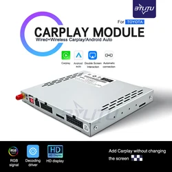 Decoder Video Interface Suitable For Toyota Decoder Box Wireless CarPlay Android Car Bluetooth Music For Toyota Highlander REIZ