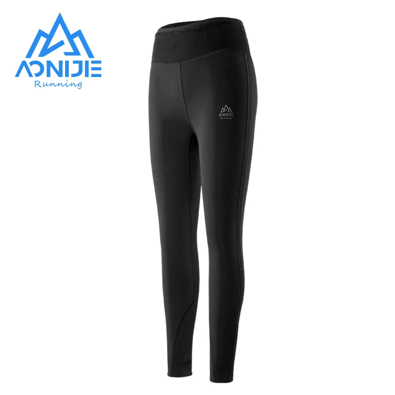 AONIJIE FW5150 Women Female Lightweight Sports Skinny Pants Stretch Trousers With Pocket For Running Fitness Cycling