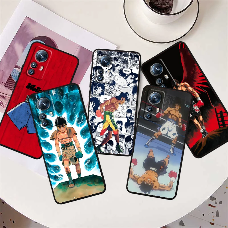 

Cool Anime Hajime No Ippo For Xiaomi Mi 14 13T 13 12T 12 11T 11i 11 10T 10 Pro Lite Ultra 5G Black Back Phone Case