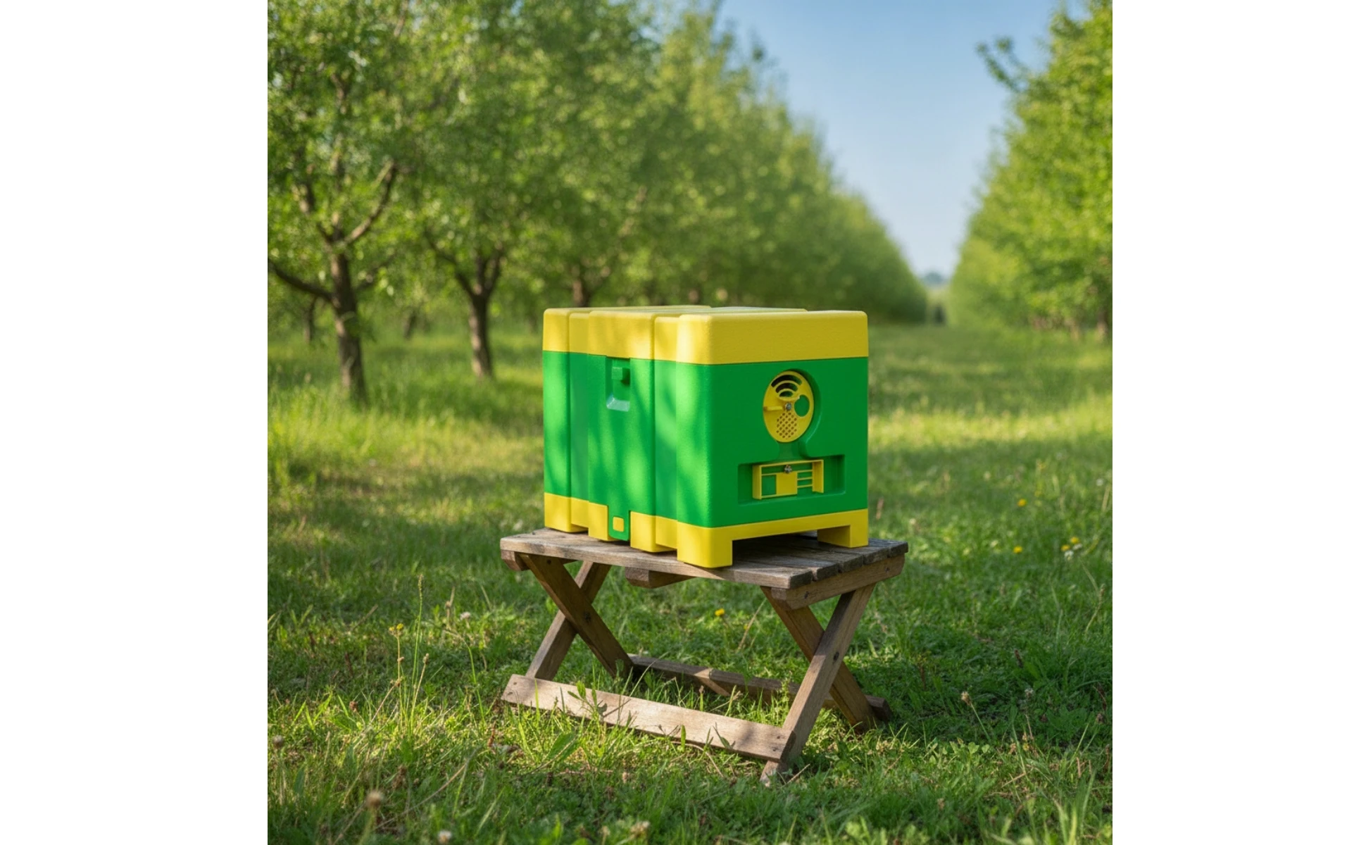 Mini Beehive Box Ventilated Bee Mating Nuc Bee Colony Box Bee House Two-Tone for Beekeepers Mini Beehive Box Ventilated Bee Mating Nuc Bee Colony Box Bee House Two-Tone for Beekeepers