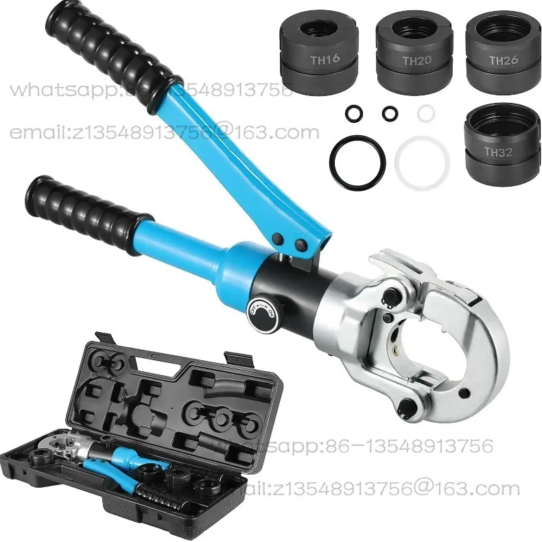 TH Type 360 ° Rotary Head Clamping Force Hydraulic Crimping Tool for Household Industrial Garden Pipe Crimping Tool