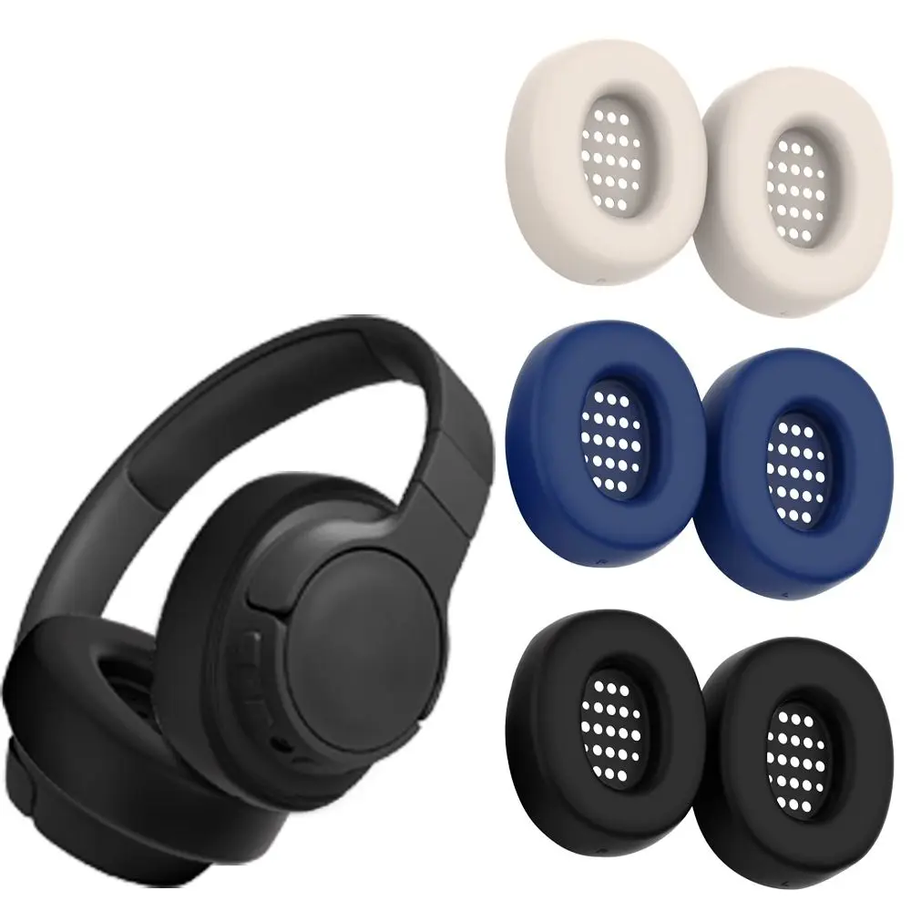 Silicone Ear Pads Cushion Cover Protector Earmuff Protective Cover Replacement Headphone Accessories for JBL Tune 770NC