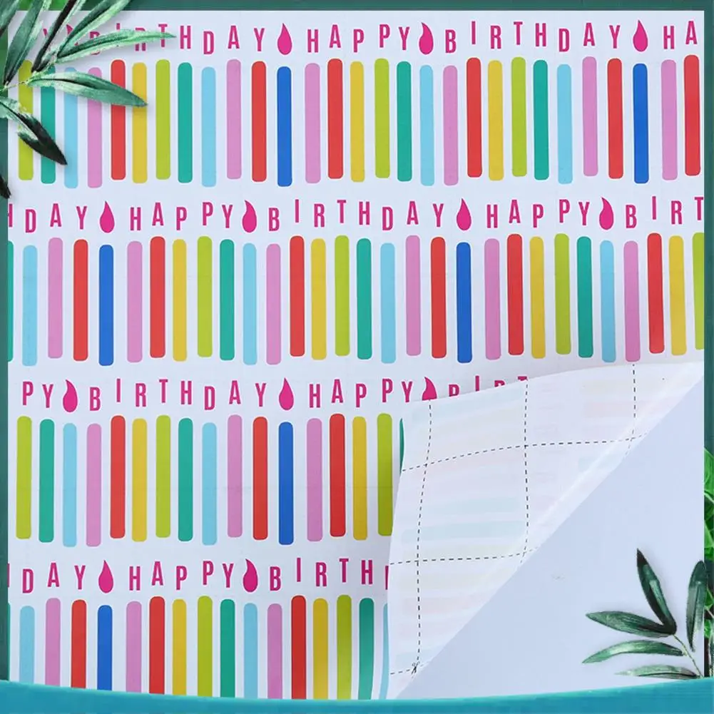 (NEW) Wrapping Paper Sheets Set Of 6 ,For Birthday Party Wrapping Paper Gift Wrap Papers,Present Gift Wrapping Paper