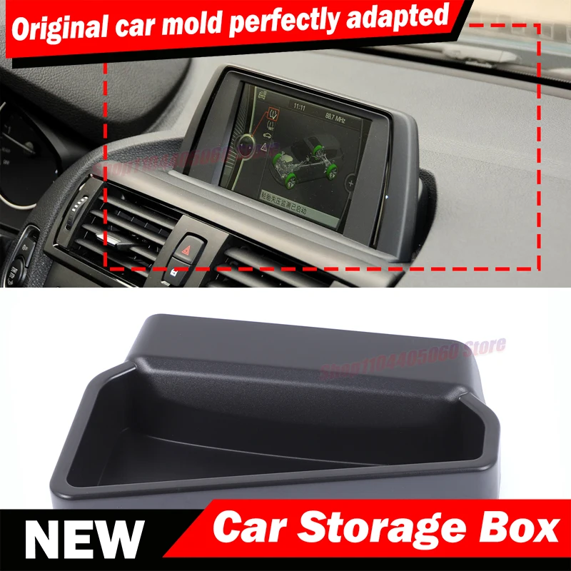 For BMW 1 2 Series F20 F21 F22 F23 Car Armrest Box Storage Central Control Container Auto Accessories