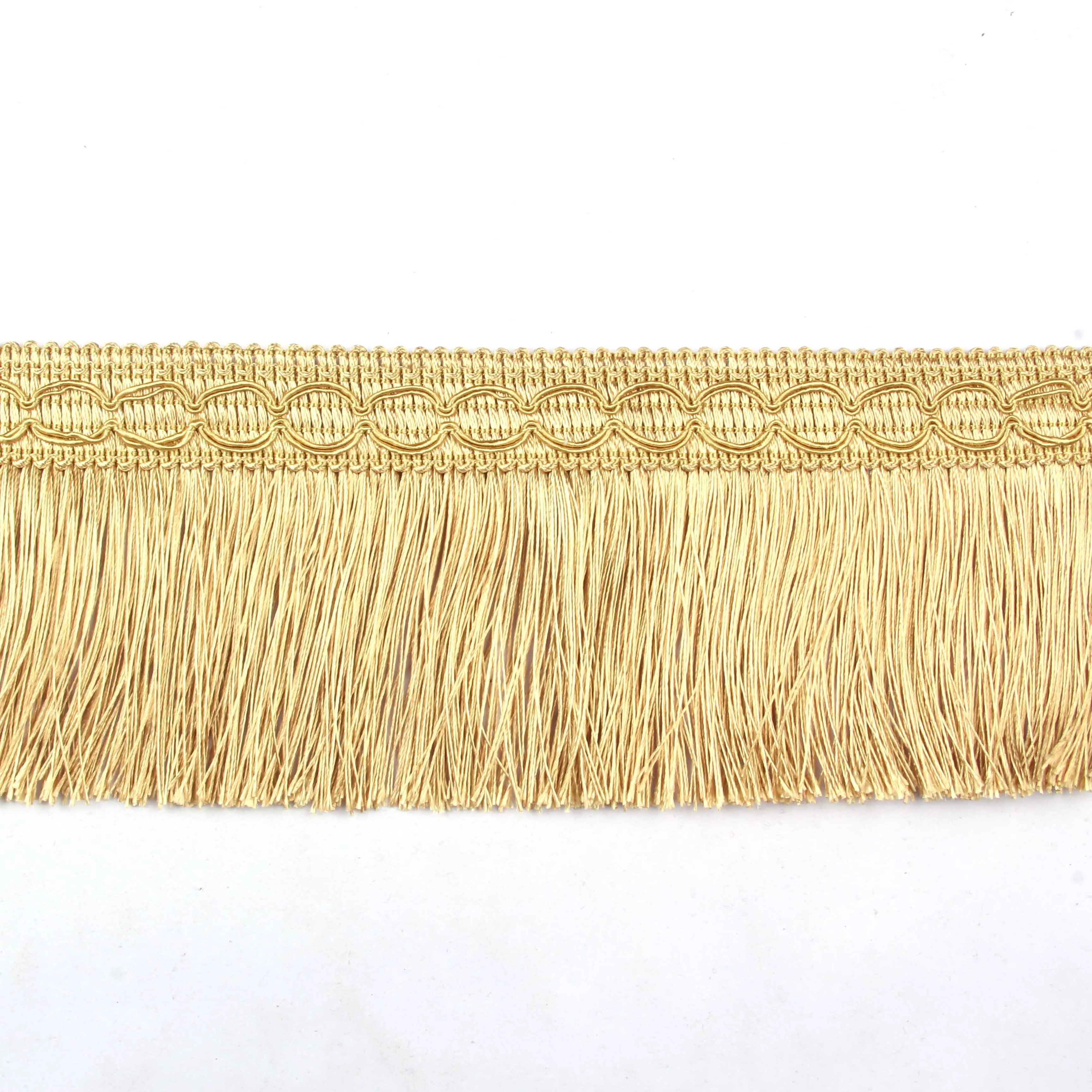 6m/Lot Braid Tassels Fringe Trim Lace DIY Sewing Ribbon Fabric Garment Sofe Bag Tassel Decoration For Curtain Accessories