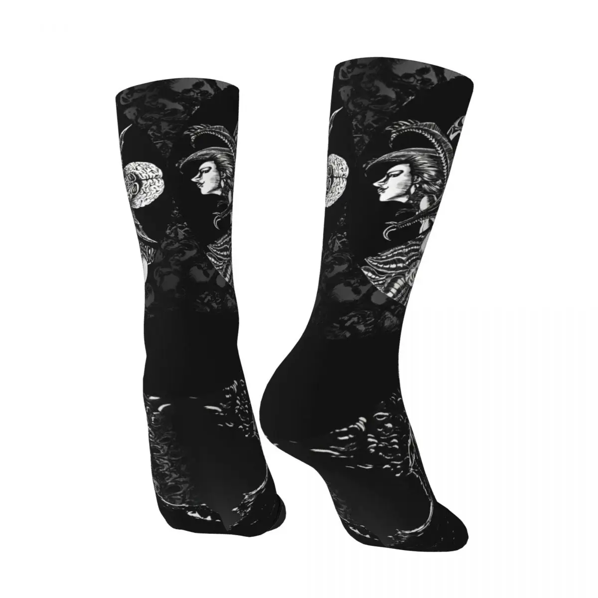 Frauen Männer Socken Anime Berserk Guts Japanische Comic Strümpfe Winter Lustige Hohe Qualität Socken Laufsport Anti-Slip Socken