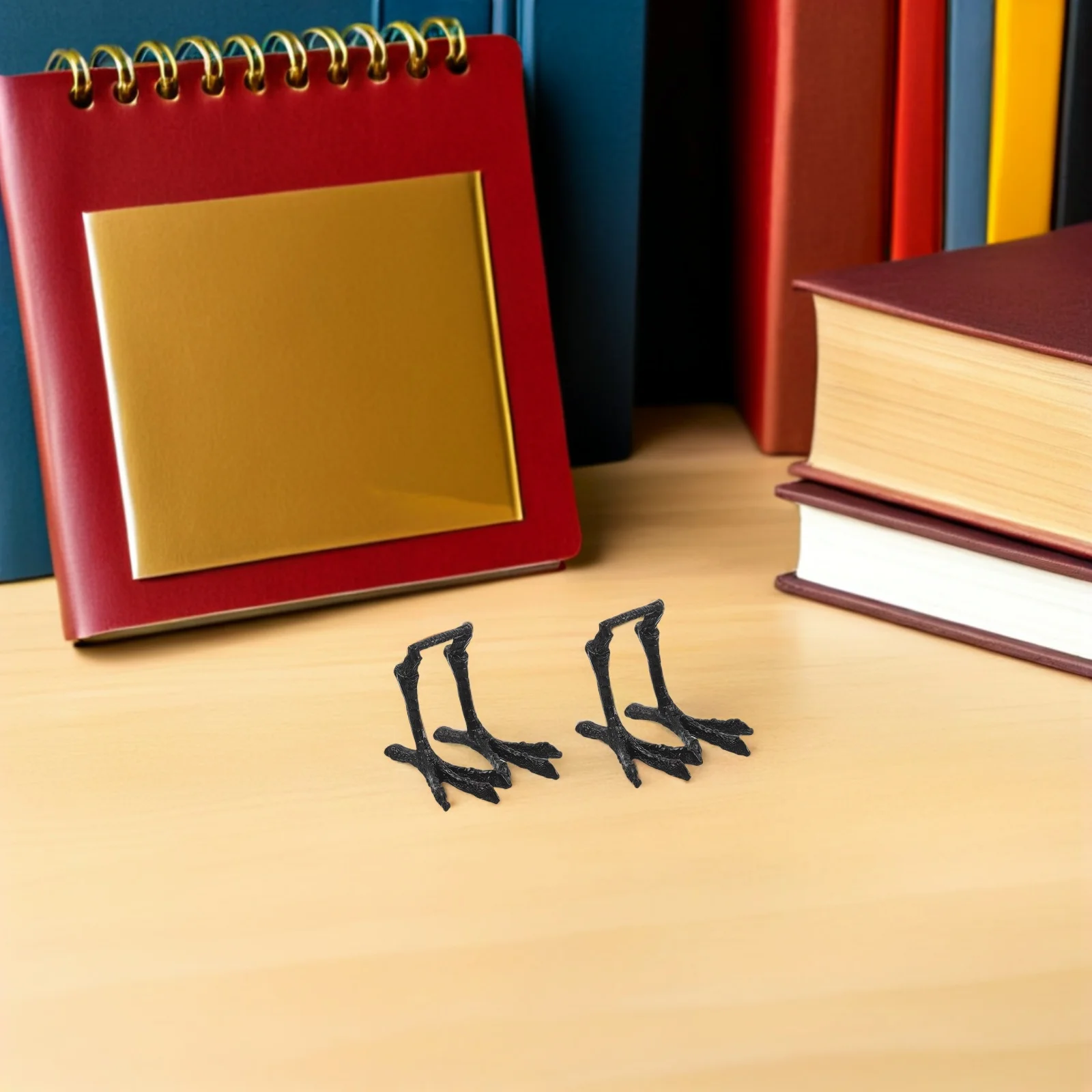 

9pcs Bird Feet For Crafts Iron Paw Realistic Parrot Crow Feet For Diy Halloween Stuffed Animals Statue Replacement Parts