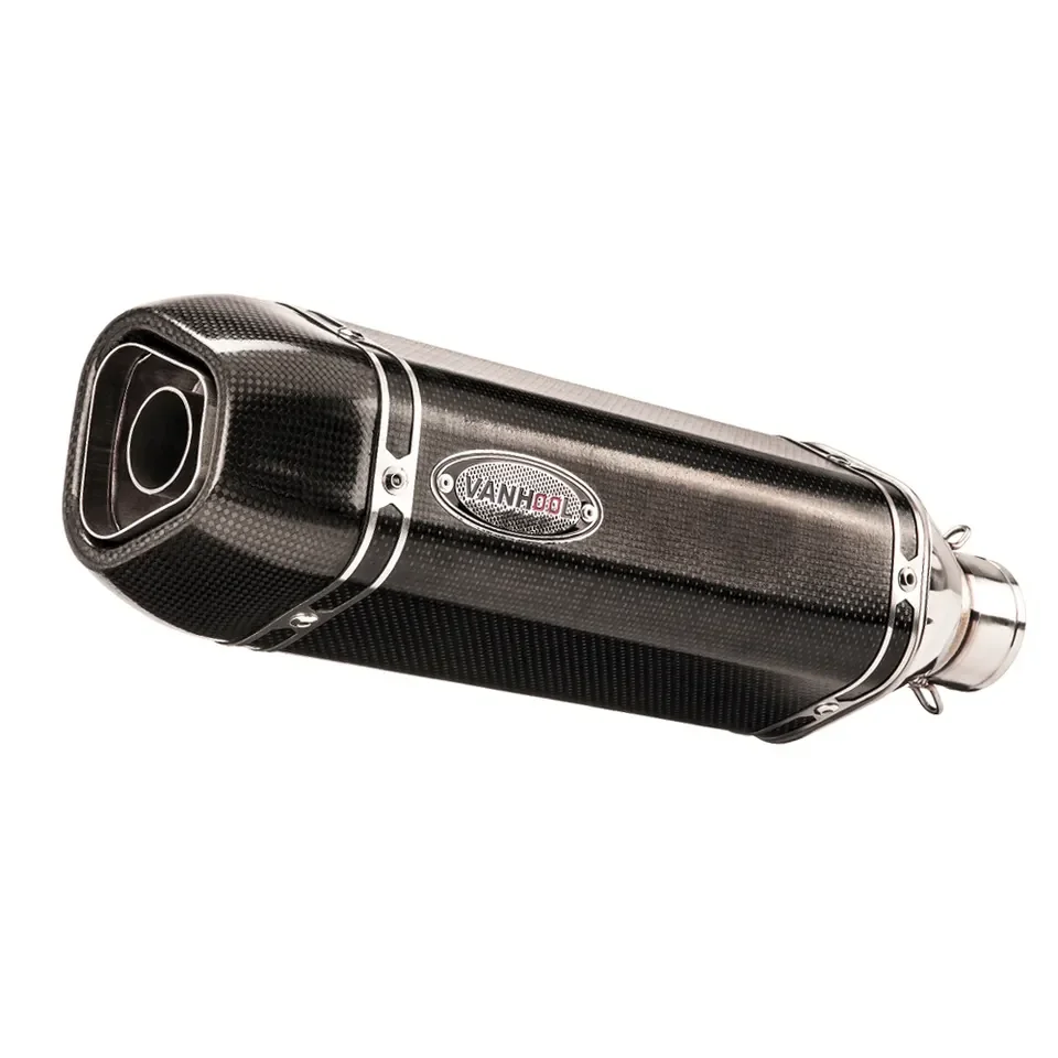 

STLF High Performance Titanium Stainless Steel Carbon Fibre Motorcycle Exhaust Muffler Exhaust Pipe System
