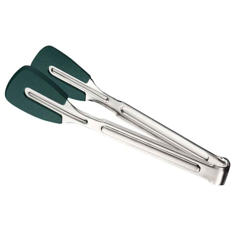 

Stainless Steel Food Tongs Ergonomic Handle For Barbecue Grilling Kitchen Cooking Tong Restaurant Outdoor Use Kitchen