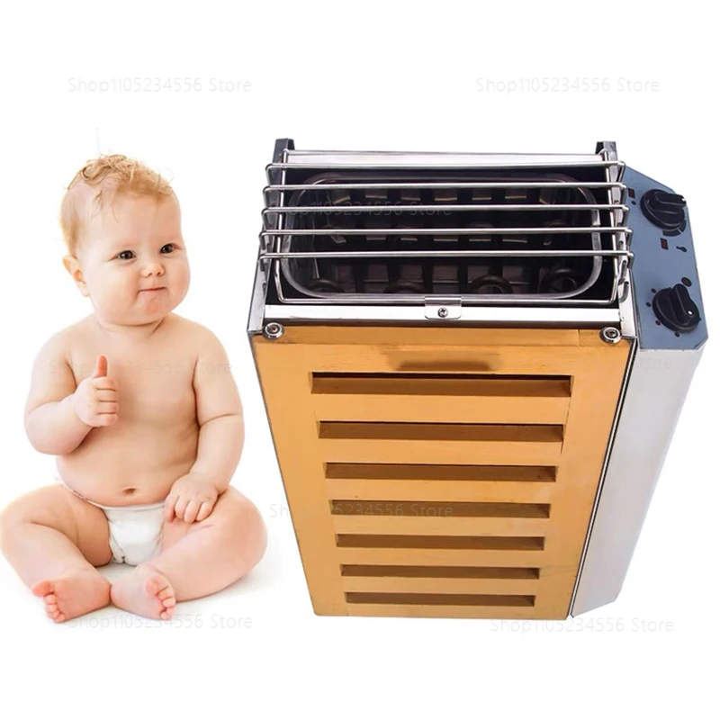 Electric Sauna Stove Stainless Steel Dry Heat Heater For Home Commercial Sauna