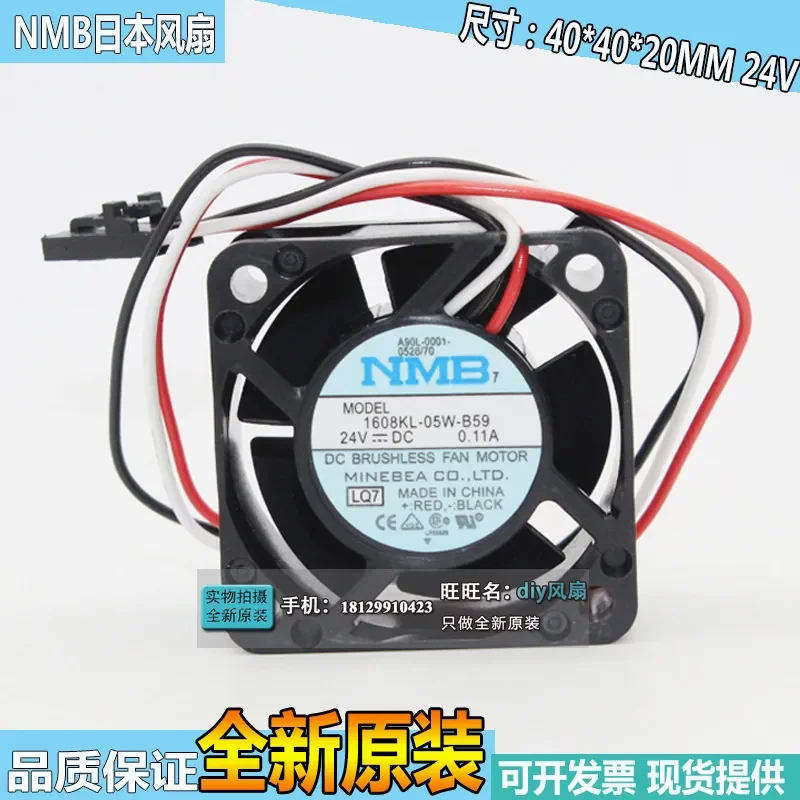 for 1608KL-05W-B59 A90L-0001-0528/70 4CM Cooling Fan for FANUC System Dedicated Wind