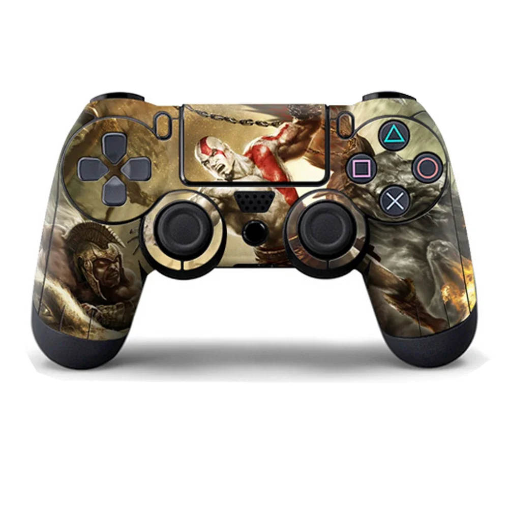 ملصقات جلدية للألعاب مضادة للانزلاق لجهاز تحكم PS4 ، شارات ، جلد ، منقوش ، 2 من من من من من نوع 2 ، 2