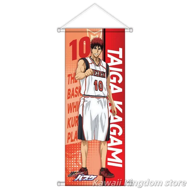 Tetsuya Kuroko Taiga Kagami Ryōta Kise أنيمي التمرير قماش جدار الشنق اللوحة ديكور المنزل أنيمي ملصق جدار غرفة الفن