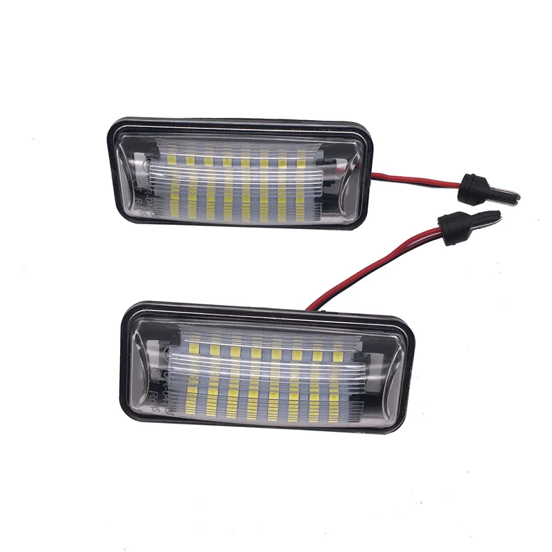 2PCS Rear license plate light License Number Plate Light For Subaru Forester Impreza WRX STI XV Crosstrek Legacy