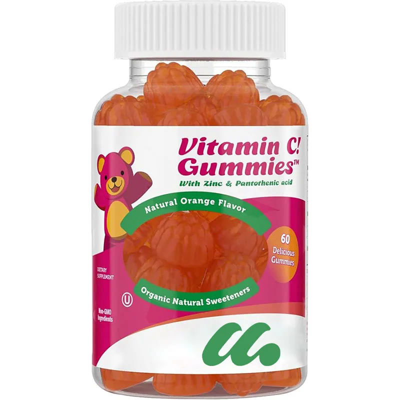 Zinc containing Vitamin C gummies-Suitable for children and adults-No preservatives or artificial flavors