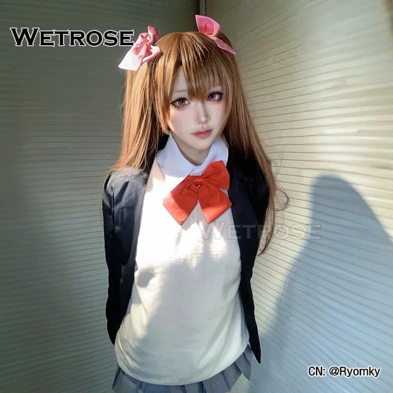 【Wetrose】Jk Lilysa Amano Mikari Tachibana Cosplay Costume School Uniform Nigoriri Ririsa Lilyel Ririsa 2.5 Dimensional Seduction