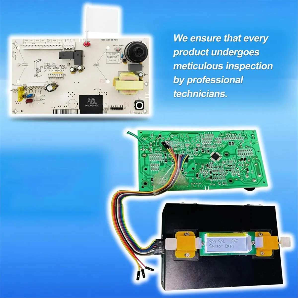HOUSEHOLD*GOOD 013464F PC Board Control for Digital Gas Heater Model 185B 265B 335B 405B 206A 266A 336A 406A 207A 267A 337A