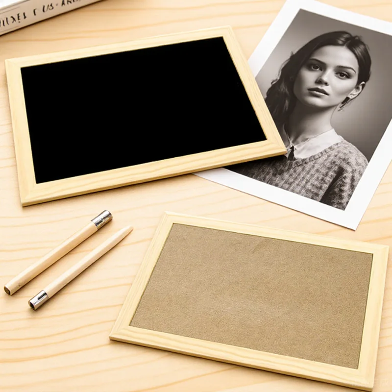 30X20Cm قابلة لإعادة الاستخدام السبورة تسجيل على الوجهين قابل للمسح رسالة جدار ديكور معلقة عرض المجلس للإشعار الإبداعية الكتابة الصغيرة #6