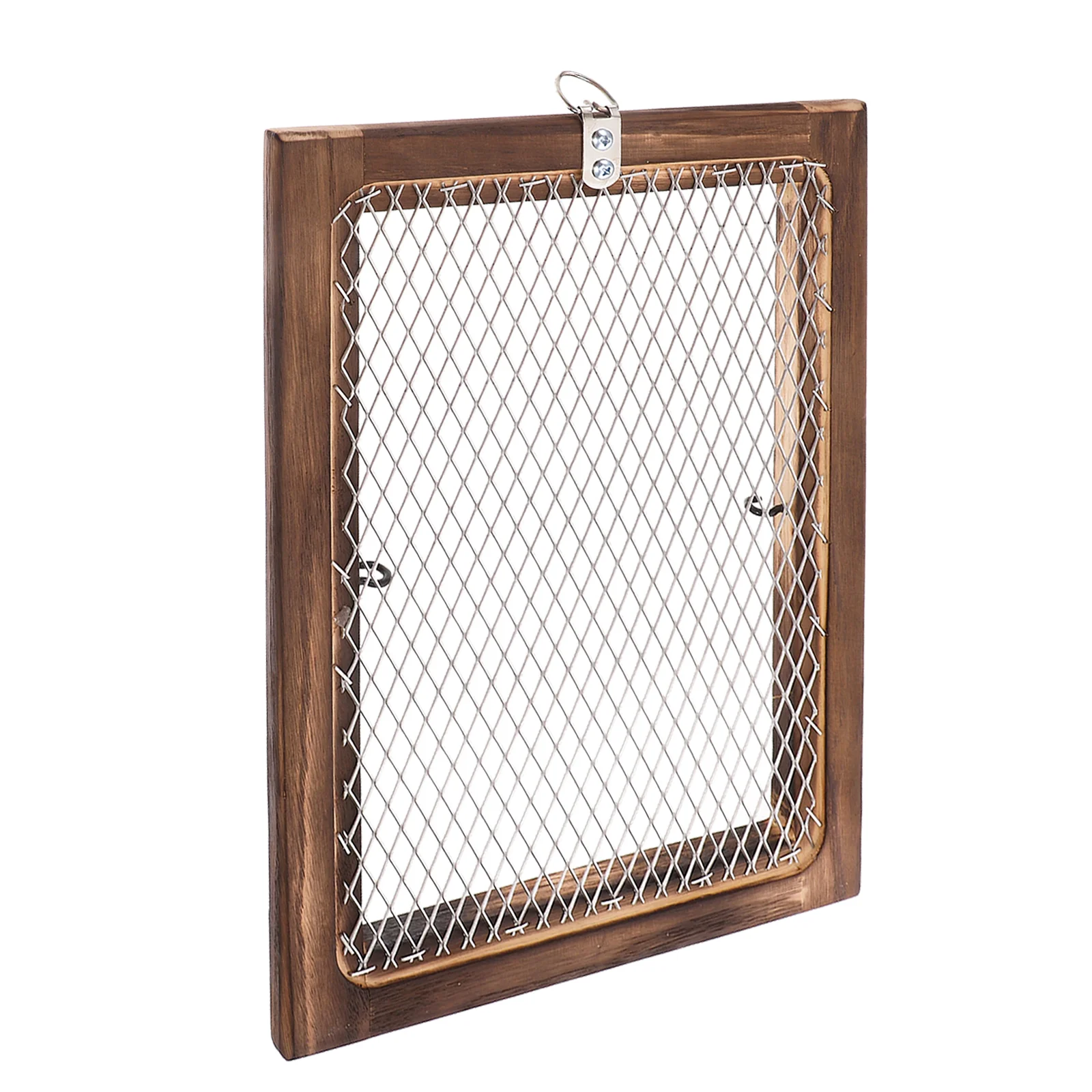 

Plants Staghorn Fern Planting Board Wire Wood Wreath Frame Wall Decor Planters Indoor Wooden Frames Coffee for Cage Orchid