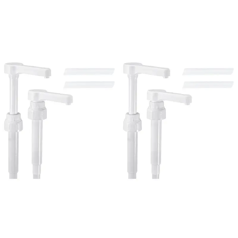 A96K-Upgraded High-Output Gallon Pump Dispenser, 4Pcs Heavy-Duty Leak Proof Large Resin Pump Dispenser 30CC