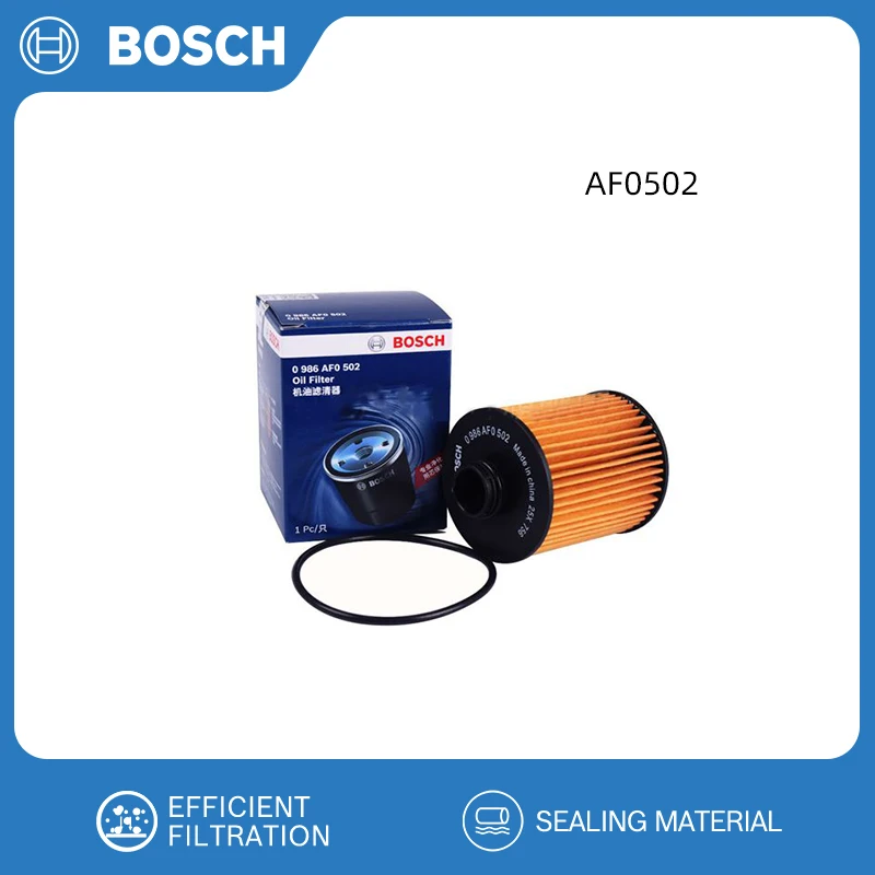 BOSCH AF0502 Oil Filter Fits CITROEN C5 C3-XR 1.6T Peugeot 408 3008 1.6T 1612565980