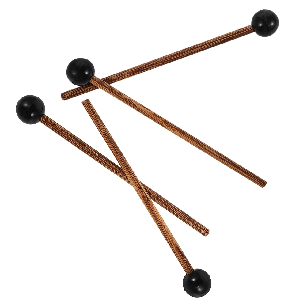 

Wood Drum Mallets Lightweight Durable Percussion Sticks for Tongue Drum Practice Stage Performance Beginners Kids