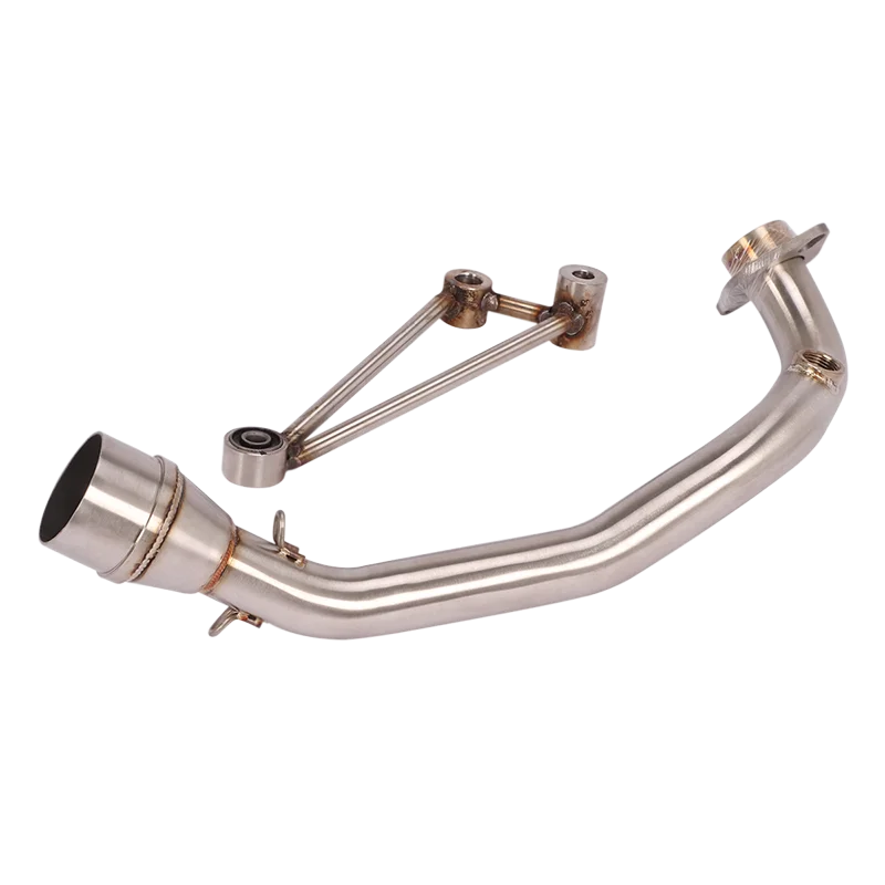 Slip On For Yamaha Cygnus-X Motorcycle Full Exhaust System Middle Link Pipe Muffler With DB Killer Stainless Steel