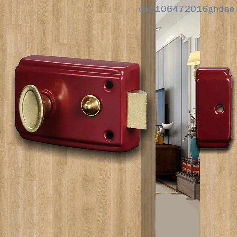 

（Summer6）Anti-Theft Home Strong Universal Heavy-Duty Door Lock Lock Indoor Mortise Lock