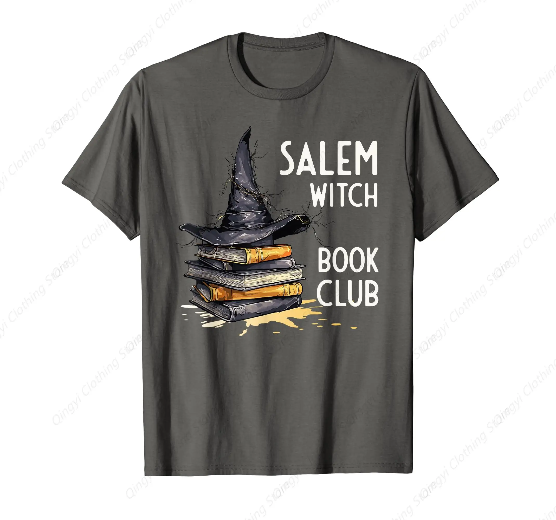 

Salem Witch Book Halloween for Bookworms T-Shirt
