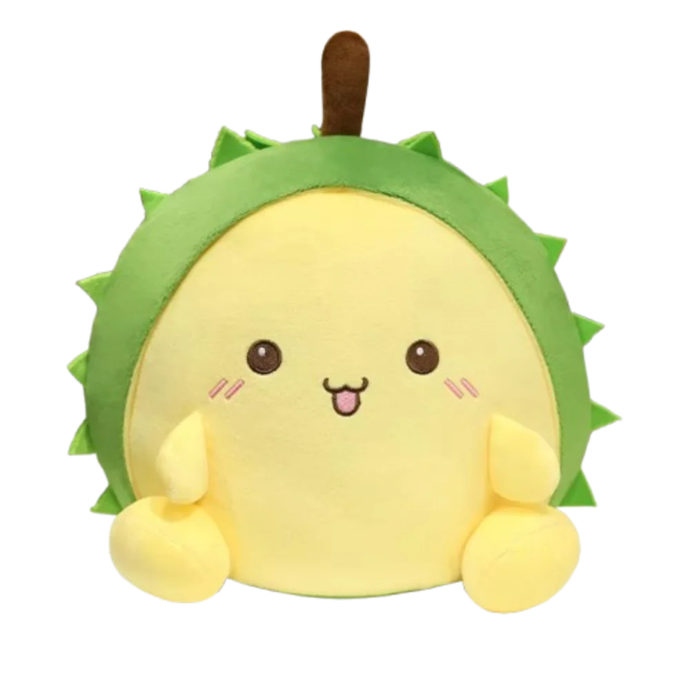 

Мягкая плюшевая подушка-дуриан Comfort Fluffy Emote из коллекции Durian, 30 см, для мальчиков и девочек