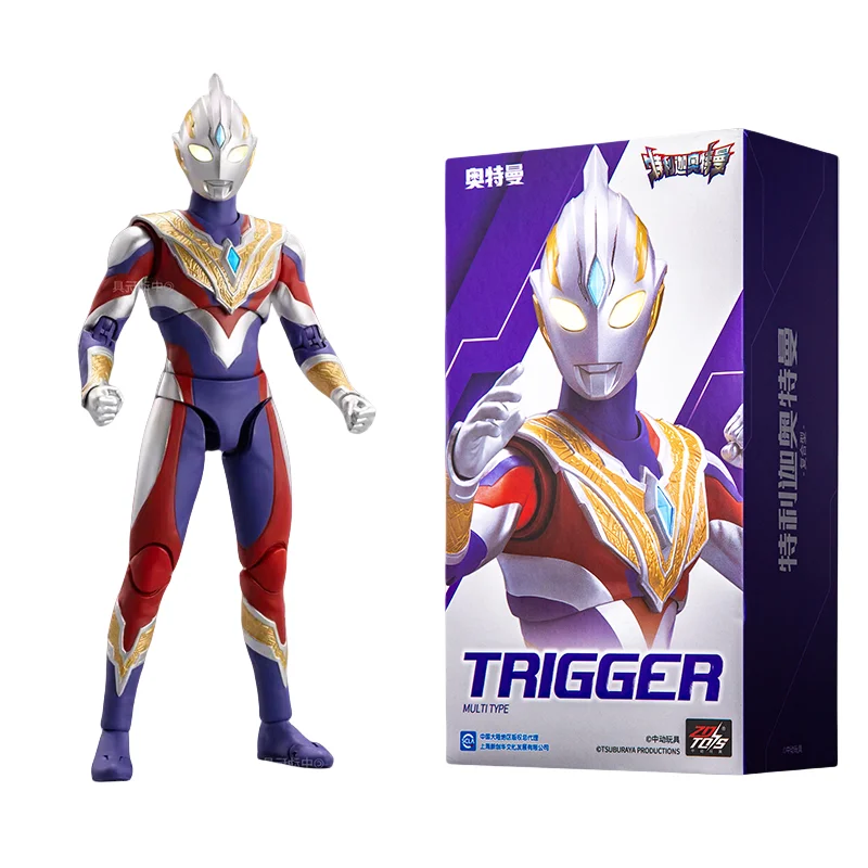 ZD おもちゃウルトラマンティガアクションフィギュアジョイント可動ア