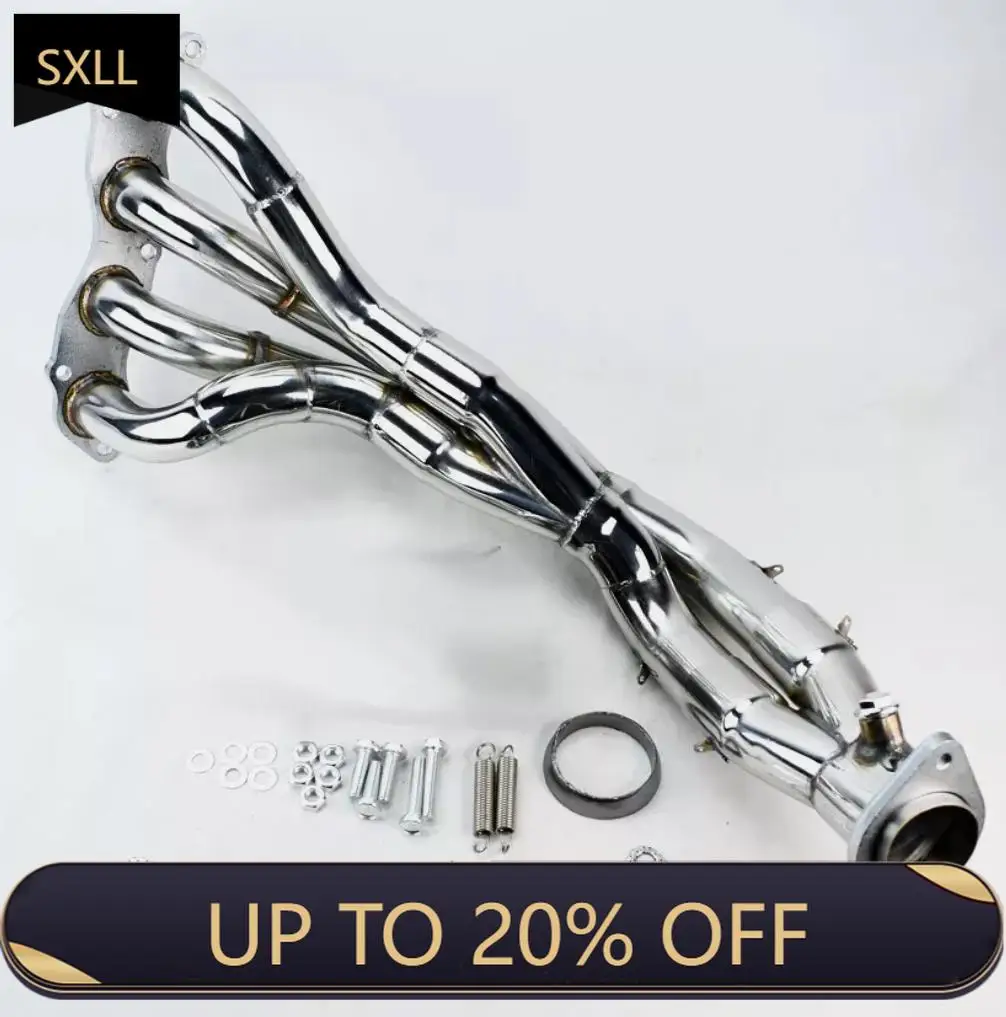 

SXLL 2002-2005 Si/SiR 2.0L 2002-2006 Acura RSX Base 2.0L Intake 1-3/4 "Outlet 2-1/2" Exhaust Manifold Header