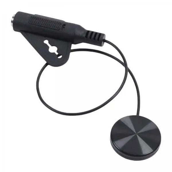 Acoustic Guitar Pickup Piezo Contact Adhesive Pad Plastic Compact 3x3cm Passive Transducer for Amp