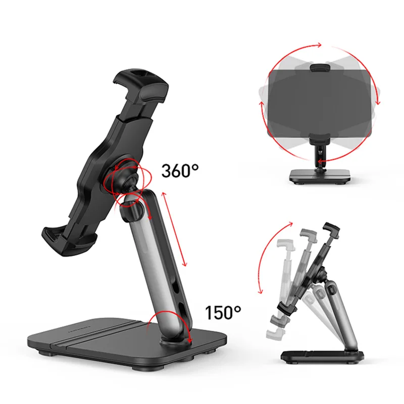 Supporto per Tablet da scrivania supporto per telefono regolabile apprendimento del gioco supporto per Streaming Live per iPhone iPad Pro 11 12.9 Mini Xiaomi Mipad