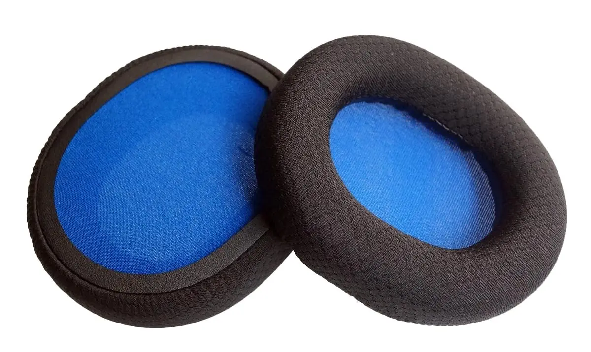 V-MOTA 이어패드, Steelseries Arctis 7 / 7P + / 7X, Arctis 9 / 9X 프라임 헤드폰 (1 쌍) (검정색 파란색) 과 호환