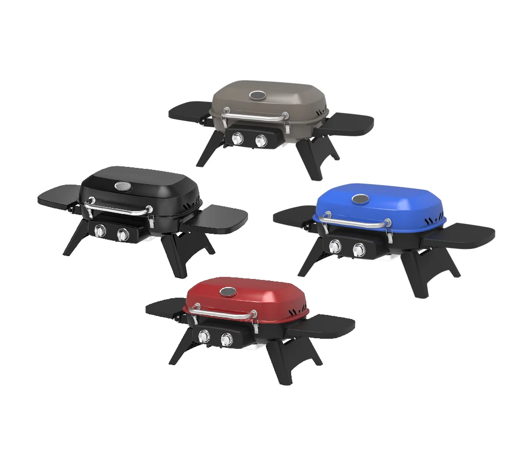 2025 Hot Sale Hot Sale Desk Top Griddle Camping Barbeque Grill Machine Portable BBQ Gas Grill