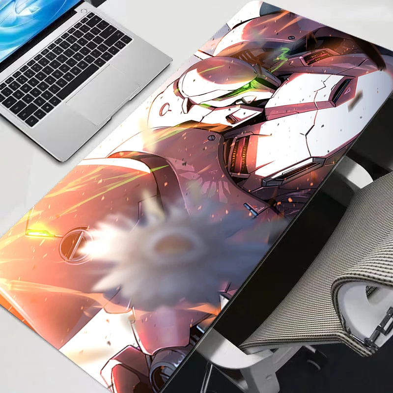 

Anime Mouse Pad Gamer Keyboard Pad Mechanical Warrior Gundams Desk Mouse Mat Rubber Tapis Souris Gaming Notbook PC Cool Mousepad