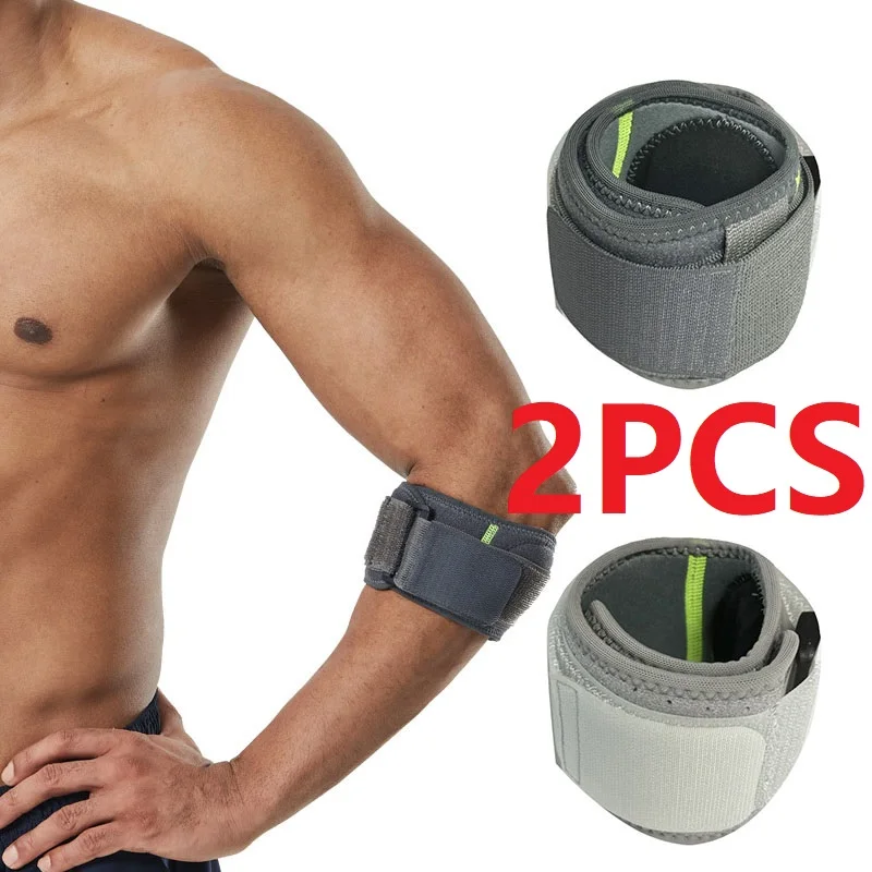

2 шт., защита локтя для фитнеса, теннисный локоть, защитная скобка, подушечки для тендинита, поддержка локтя HXHZ05