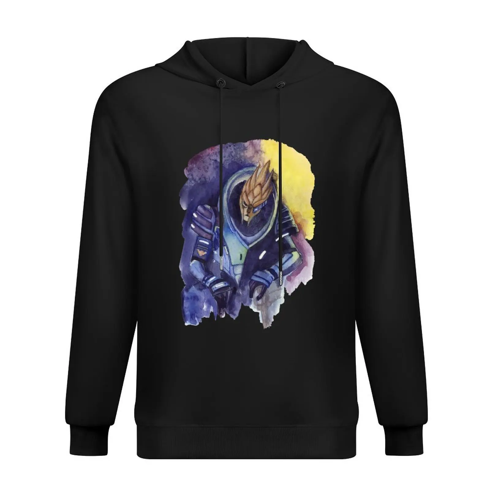 

Mass Effect Archangel Garrus Vakarian Watercolor Hoodie anime clothes autumn clothes men's clothes men's oversize hoodie
