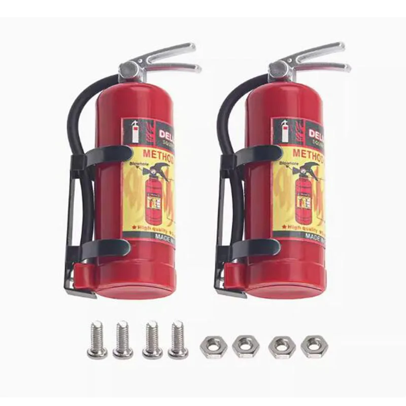 

Parts Fire Extinguisher Model For Axial SCX10 TRX4 Fire Extinguisher Model RC Parts Toys for Children 1/10 RC Crawler Accessory