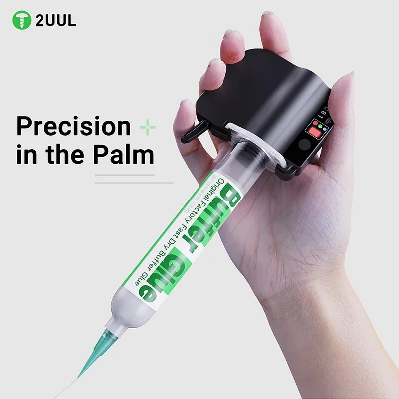 2UUL SC81 Surgun Electric Glue Dispenser Auto-Release Pressure Welding Oil UV Needle Booster Universal Propulsion Tool