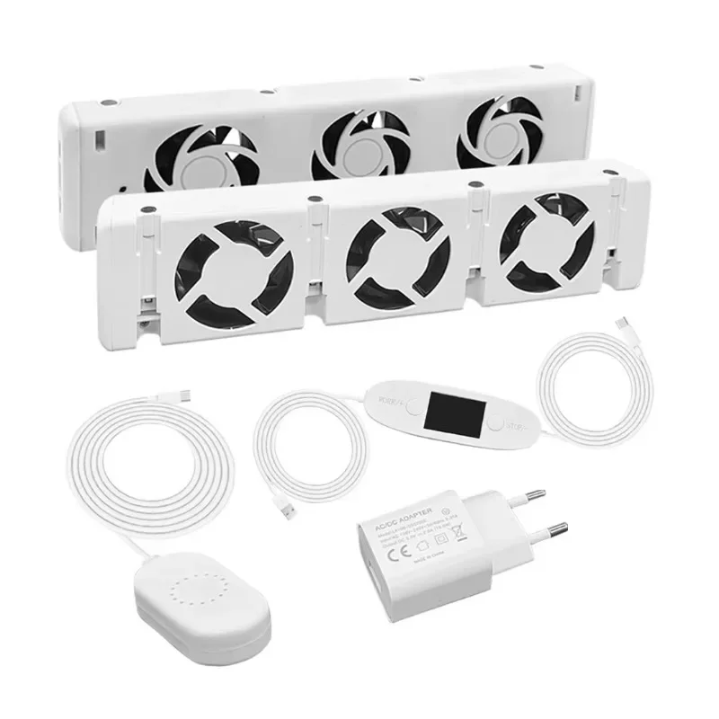

12V hot fan 10 speed control airflow booster fan intelligent radiator fan