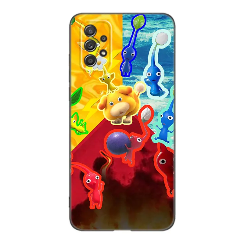 Pikmin Game Phone Case For Samsung A13 A22 A24 A32 4G A23 A25 A34 A35 A52S A53 A54 A55 A73 5G A12 A14 A15 A31 A33 A50 A51 A72